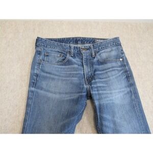 Bonobos The Blue Jean Mens 32x32 Slim Fit Medium Wash Stretch Denim Blue Jeans